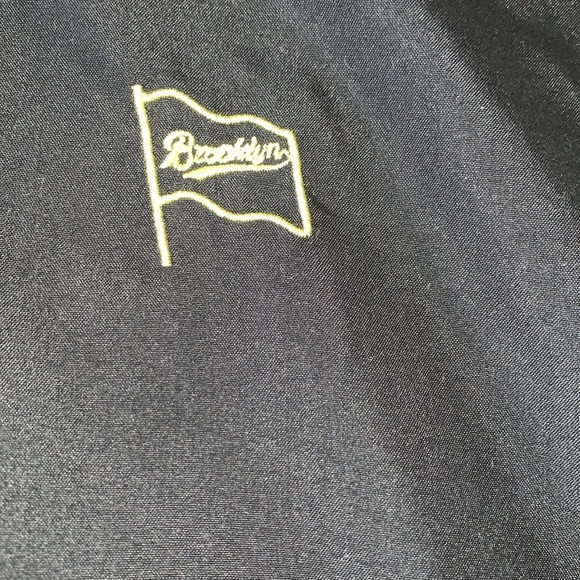 Gently Loved Brooklyn 100% Polyester Unisex Windbreaker Hoodie *No Drawstrings* - Picture 2 of 12